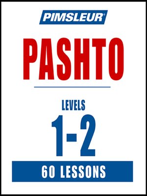 cover image of Pimsleur Pashto Levels 1-2